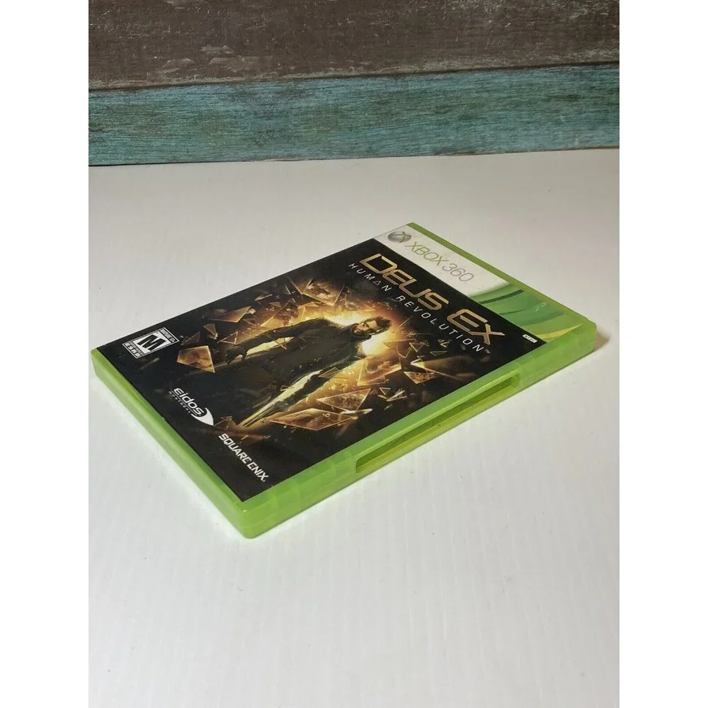 Deus Ex: Human Revolution (Microsoft Xbox 360, 2011) CIB